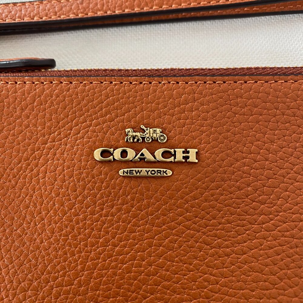 COACH WRISTLET TAUPE NWT